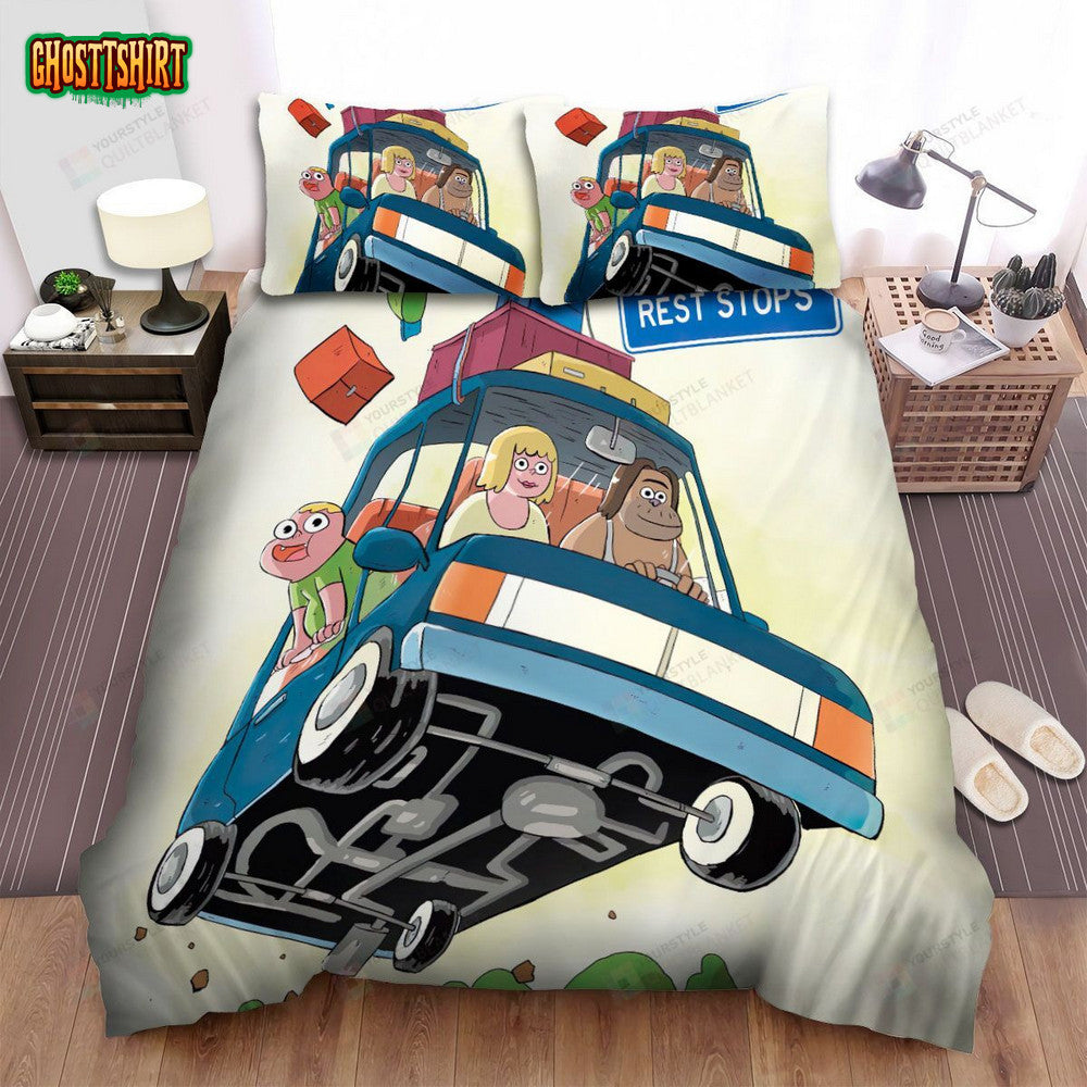 Clarence And Family Poster Bed Sheets Spread Duvet Cover Bedding Set