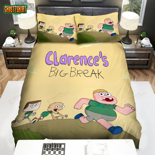 Clarence Big Break Poster Bed Sheets Spread Duvet Cover Bedding Set