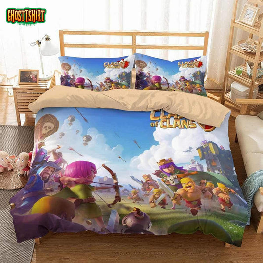Clash Of Clans #2 Duvet Cover Bedding Set