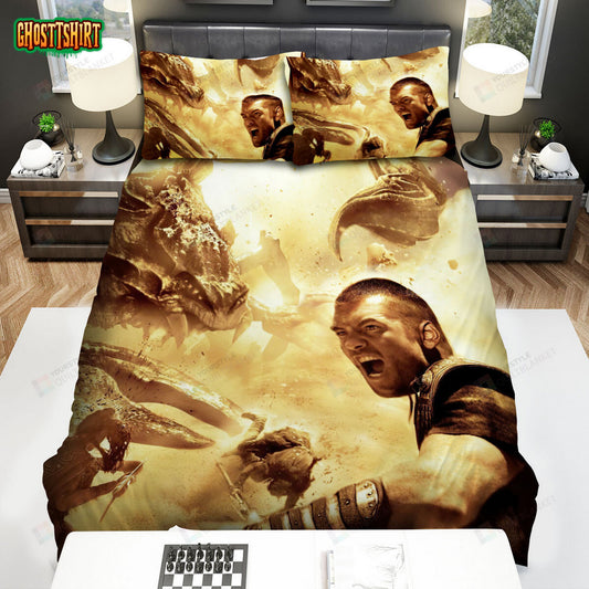 Clash Of The Titans (2010) Movie Movie Poster Bed Sheets Duvet Cover Bedding Set