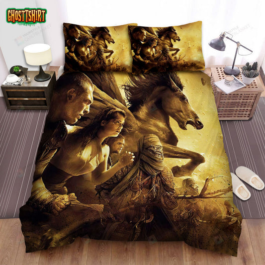Clash Of The Titans (2010) Movie Wallpaper Bed Sheets Duvet Cover Bedding Set