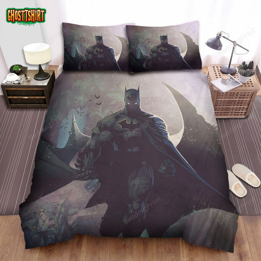 Classic Heroes Posters Batman Bed Sheets Duvet Cover Bedding Set