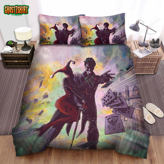 Classic Heroes Posters Joker Bed Sheets Duvet Cover Bedding Set
