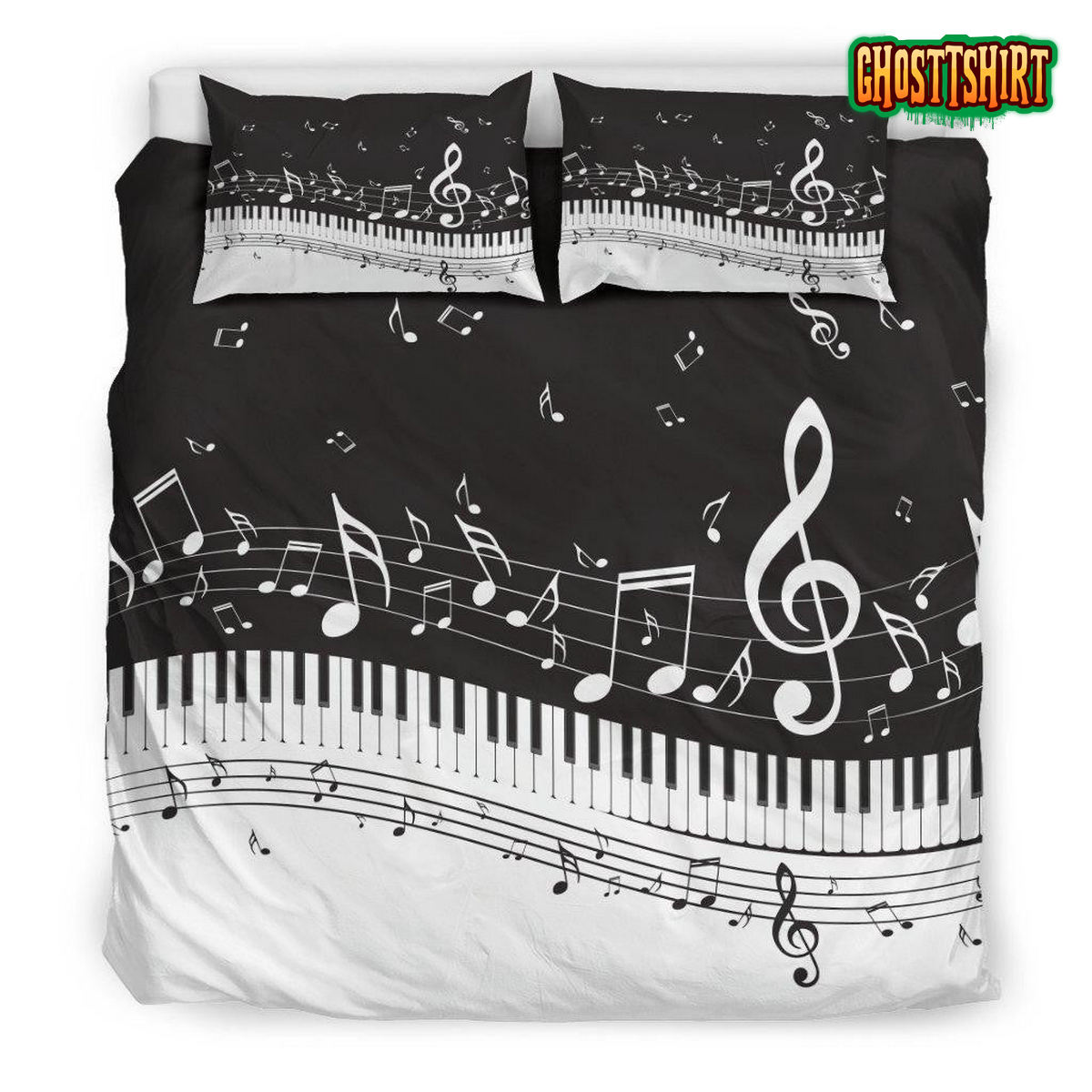 Classic Piano & Music Score Bedding Set