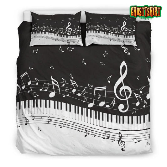 Classic Piano & Music Score Bedding Set