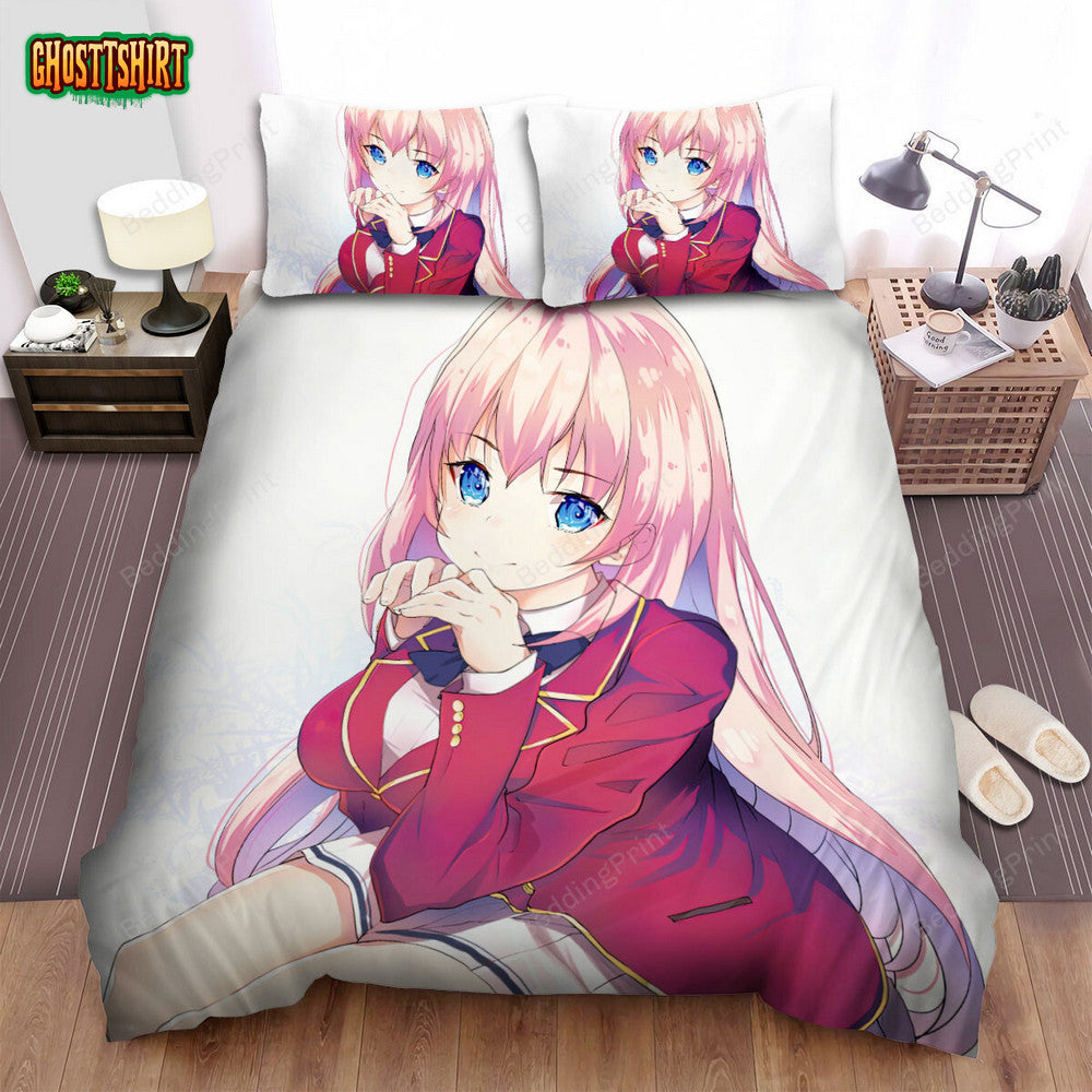 Classroom Of The Elite Ichinose Honami Solo Poster Bed Sheets Spread Duvet Cover Bedding Set