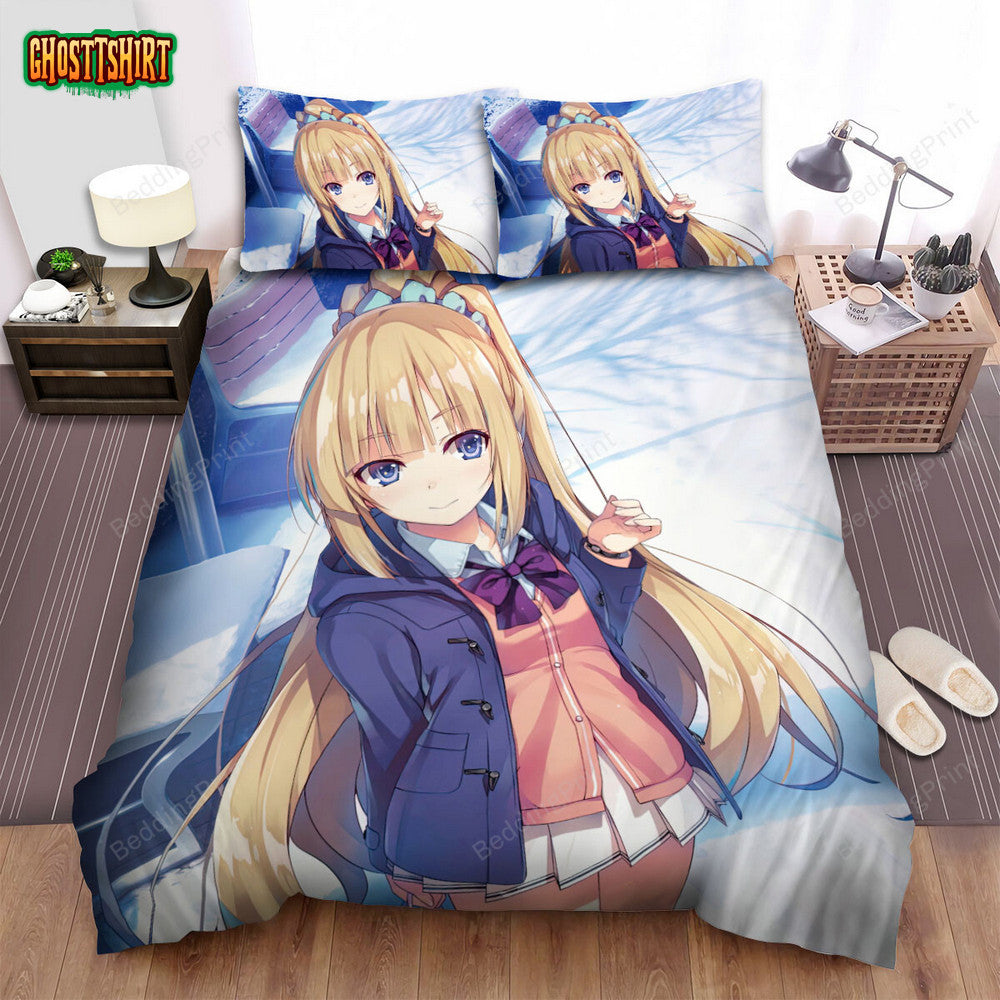 Classroom Of The Elite Karuizawa Kei Solo Poster Bed Sheets Spread Duvet Cover Bedding Set