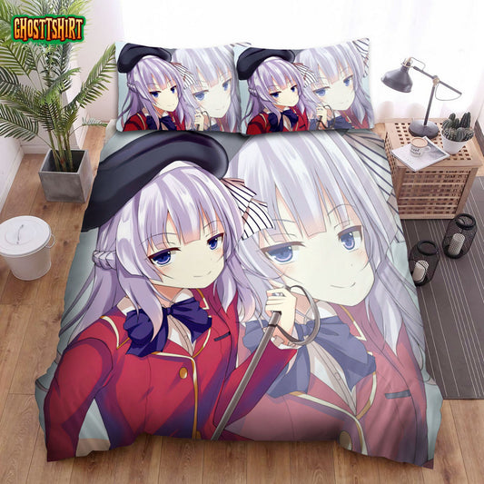 Classroom Of The Elite Sakayanagi Arisu Solo Poster Bed Sheets Spread Duvet Cover Bedding Set