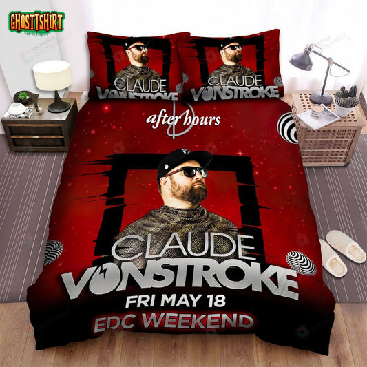 Claude Vonstroke Poster Bed Sheets Spread Comforter Duvet Cover Bedding Set
