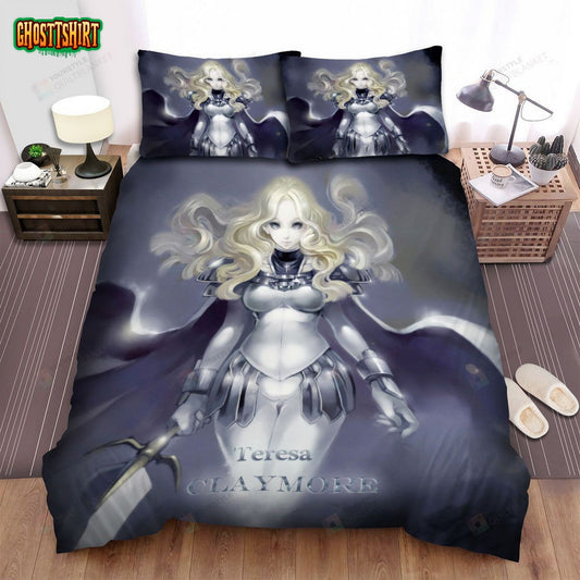 Claymore Character Teresa Bed Sheets Spread Comforter Duvet Cover Bedding Set