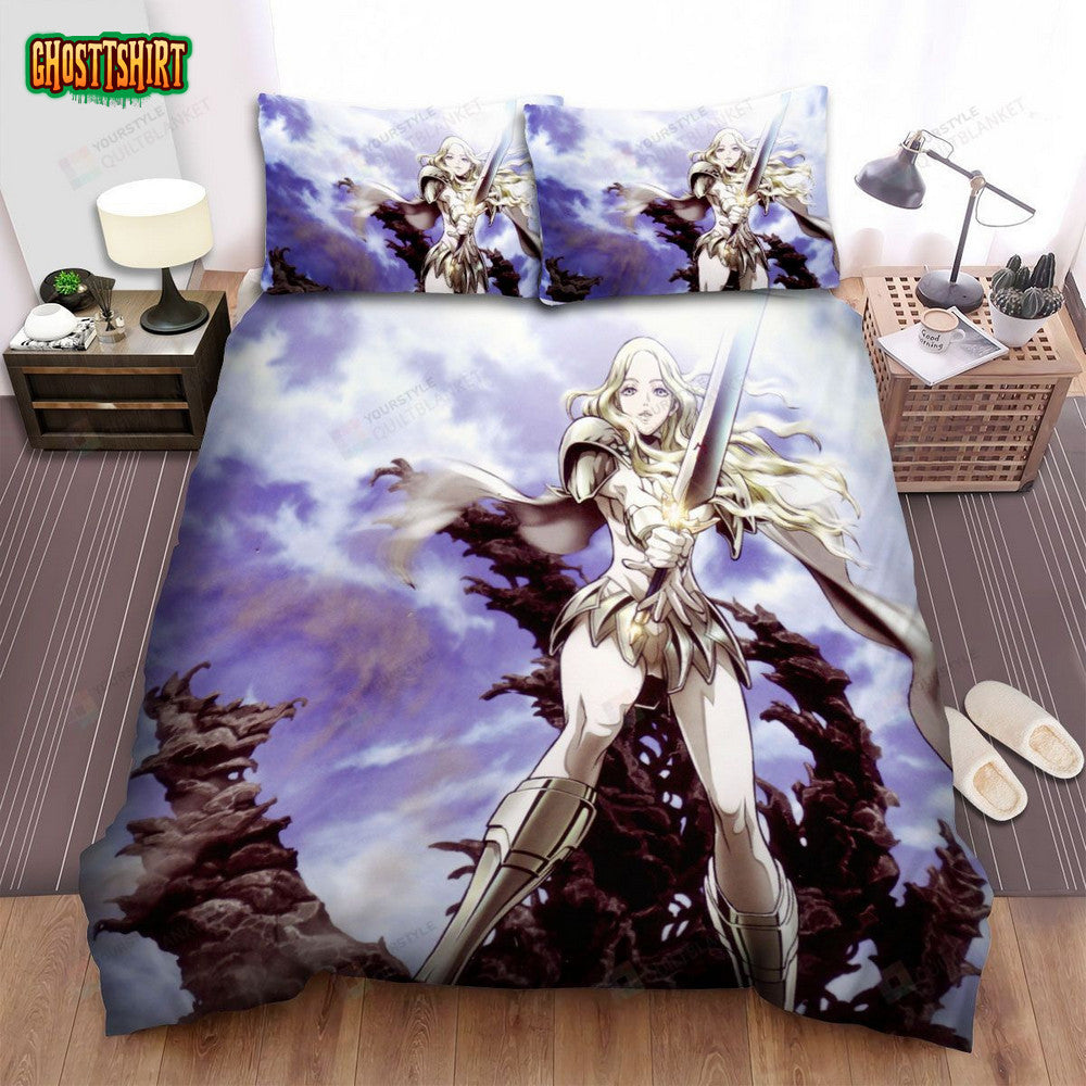 Claymore Character Teresa With The Sword Bed Sheets Spread Comforter Duvet Cover Bedding Set