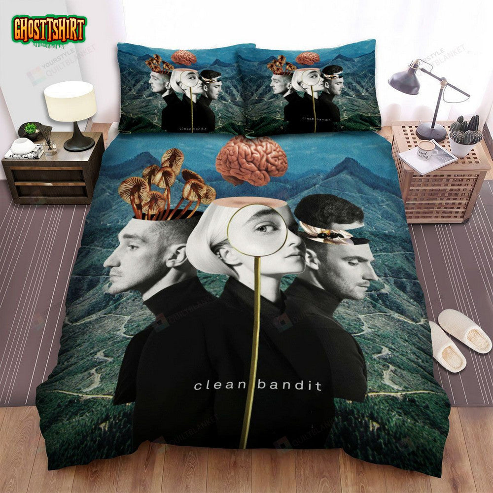 Clean Bandit Artwork 11 Bed Sheets Spread Comforter Duvet Cover Bedding Set