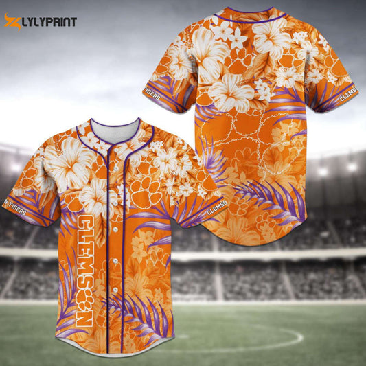 Clemson Tigers Baseball Jersey Personalized 2023 BJ0206 - lylyprint.com