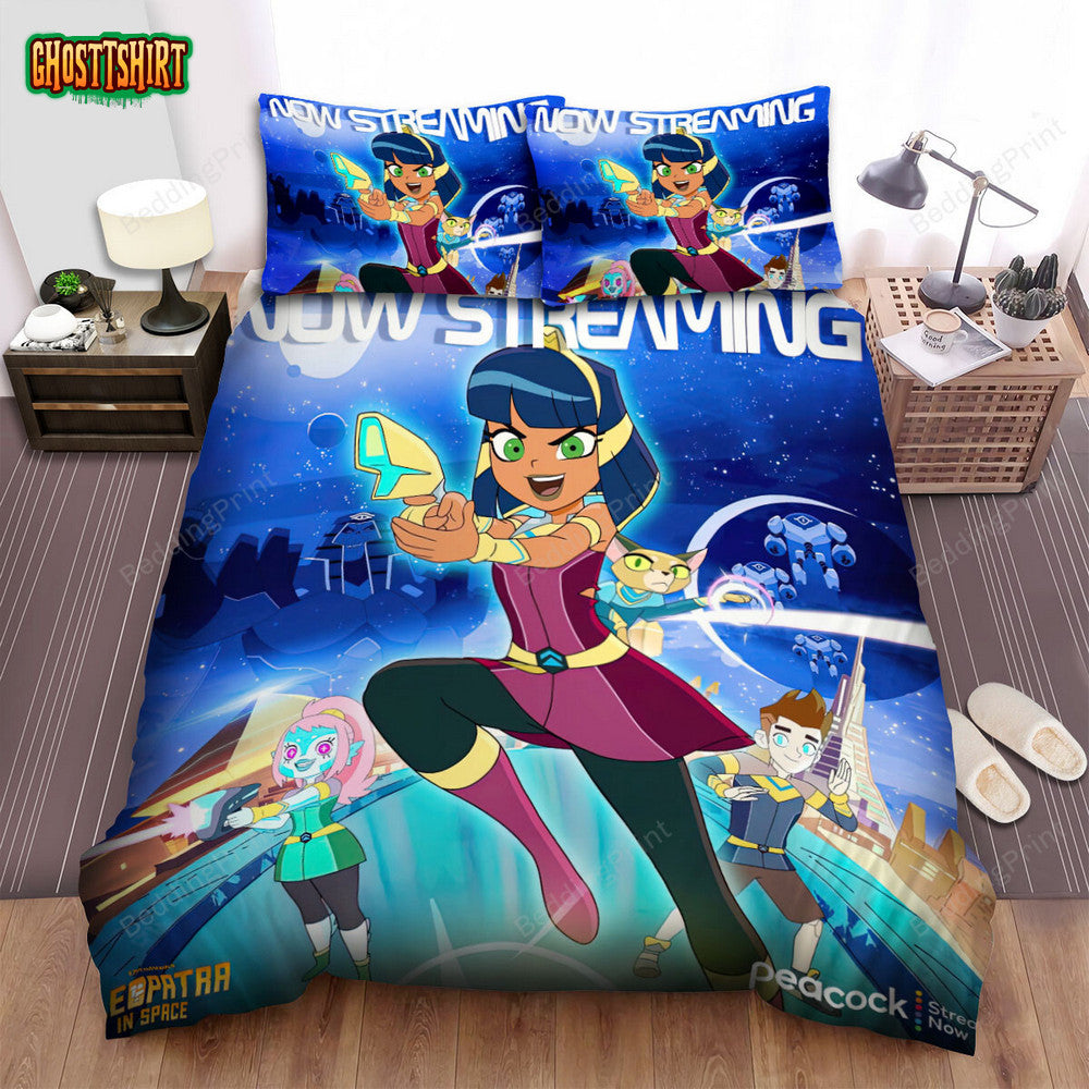 Cleopatra In Space The Main Poster Bed Sheets Spread Duvet Cover Bedding Set