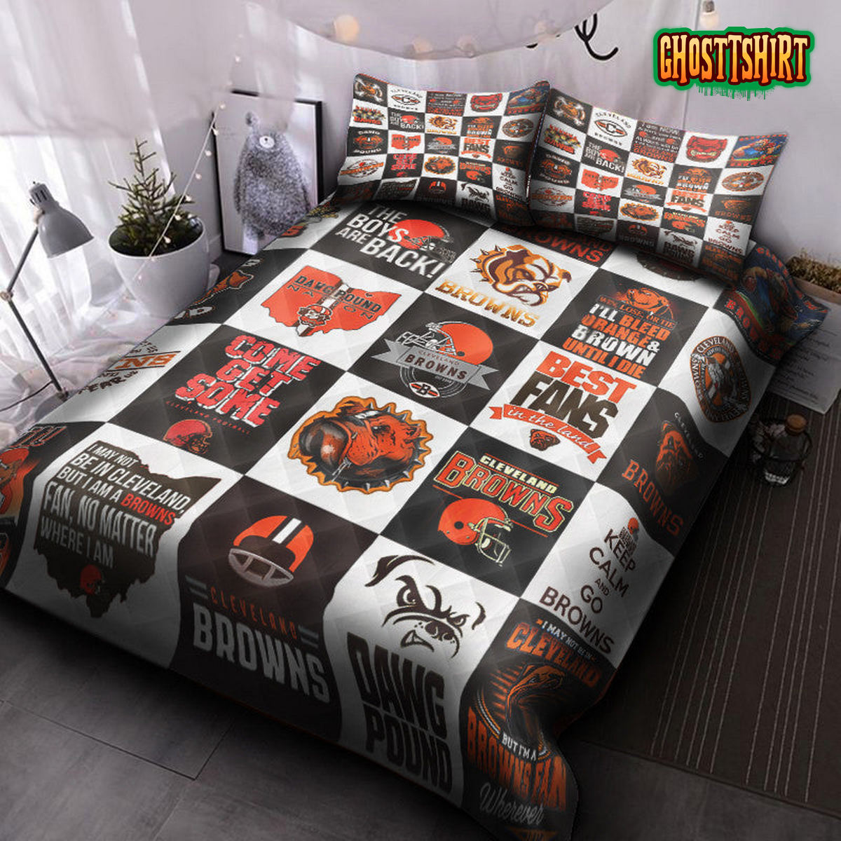 Cleveland Browns 1 Bedding Set