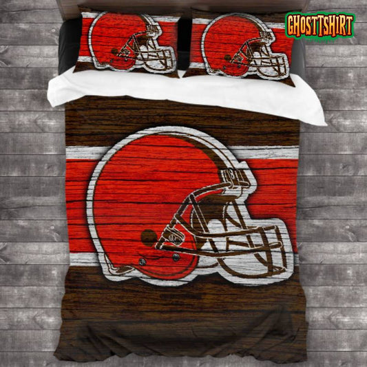 Cleveland Browns Logo Bedding Set