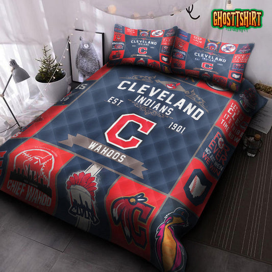 Cleveland Indians 1 Bedding Set