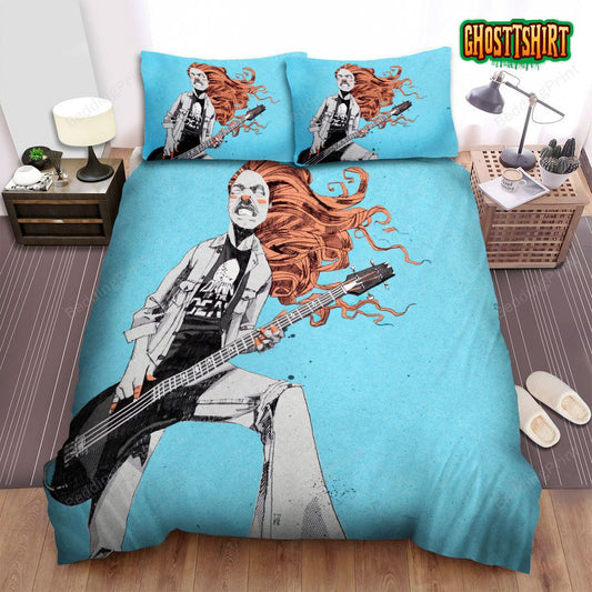 Cliff Burton At Performances Bed Sheets Duvet Cover Bedding Set