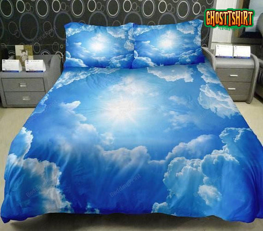 Cloud Bed Sheets Duvet Cover Bedding Set