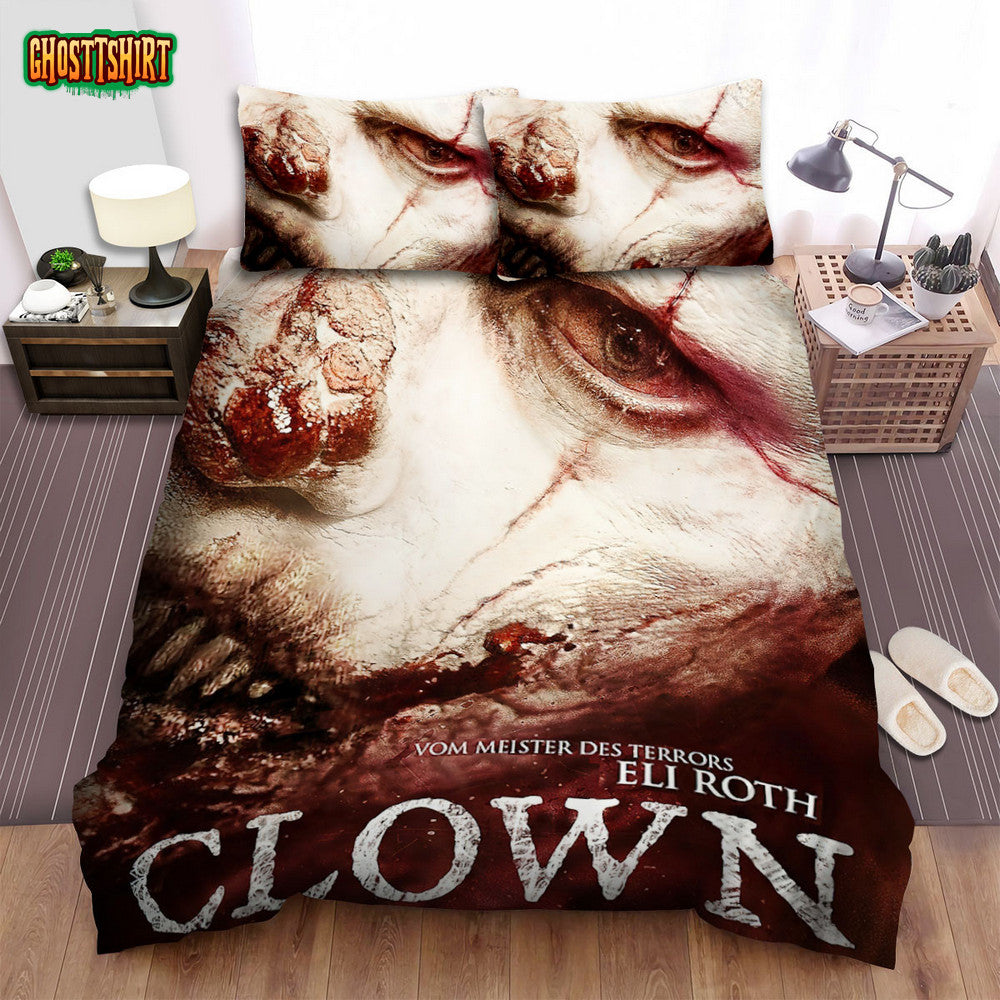 Clown Movie Poster Iii Photo Bed Sheets Spread Comforter Duvet Cover Bedding Set