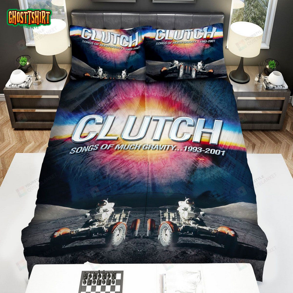 Clutch Album Cover Song Of Much Gravity Bed Sheets Spread Comforter Duvet Cover Bedding Set