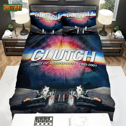 Clutch Album Cover Song Of Much Gravity Bed Sheets Spread Comforter Duvet Cover Bedding Set
