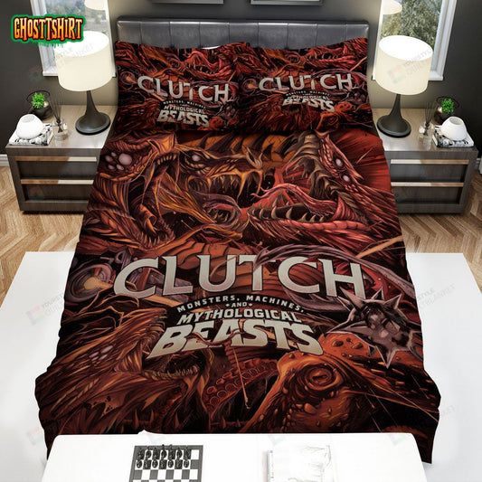 Clutch Album Monsters Bed Sheets Spread Comforter Duvet Cover Bedding Set