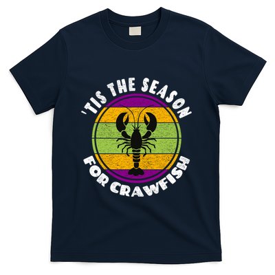 Crawfish Mardi Gras - Tis The Season For Crawfish T-Shirt