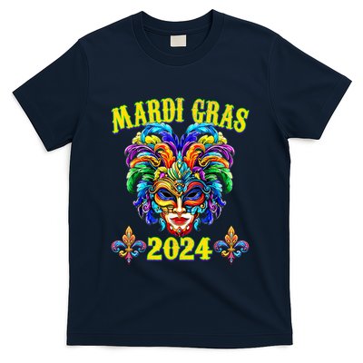 Carnival Mask Mardi Gras 2024 New Orleans T-Shirt