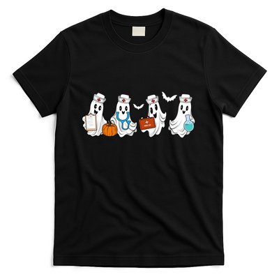 Cute Nurse Halloween Ghost T-Shirt