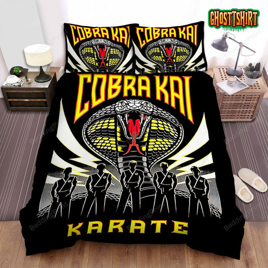 Cobra Kai Movie Digital Art 2 Bed Sheets Duvet Cover Bedding Set