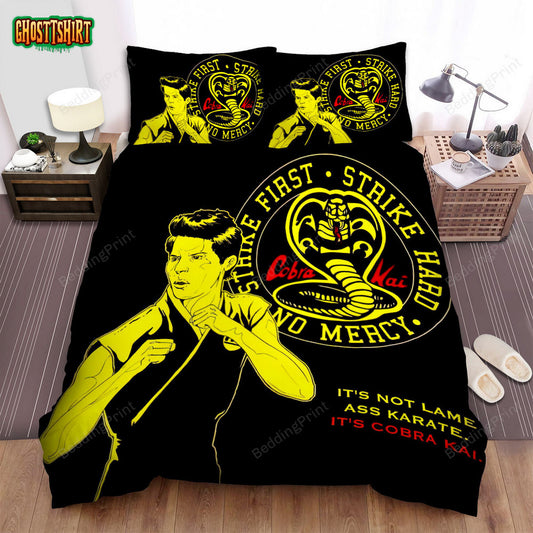 Cobra Kai Movie Digital Art 4 Bed Sheets Duvet Cover Bedding Set