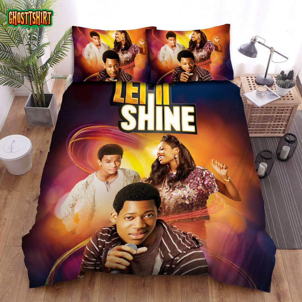 Coco Jones Let It Shine Poster Bed Sheets Spread Comforter Duvet Cover Bedding Set