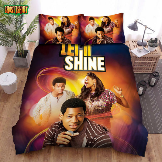 Coco Jones Let It Shine Poster Bed Sheets Spread Comforter Duvet Cover Bedding Set