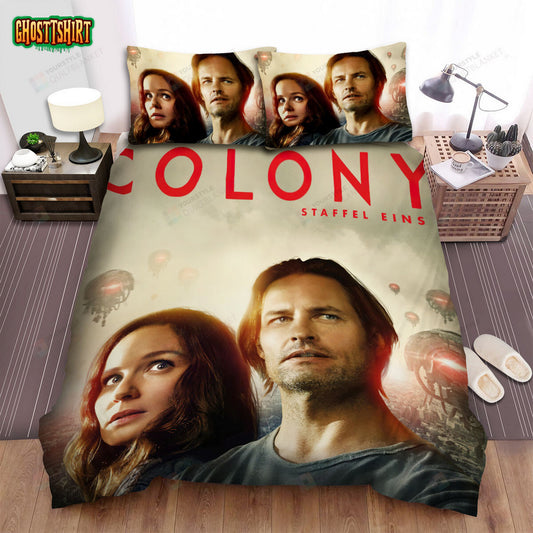 Colony (2016–2018) Season 1 Movie Poster Bed Sheets Duvet Cover Bedding Set