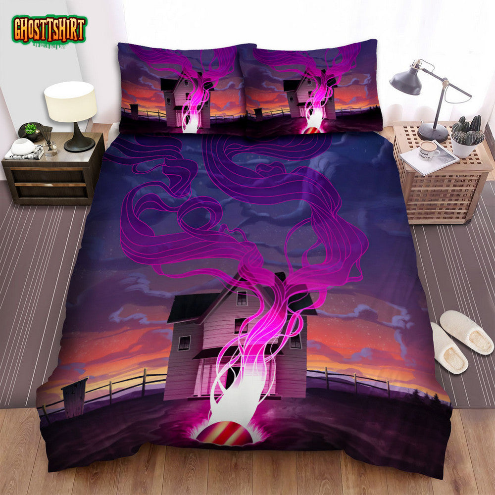 Color Out Of Space (2019) Movie Digital Art Bed Sheets Spread Comforter Duvet Cover Bedding Set