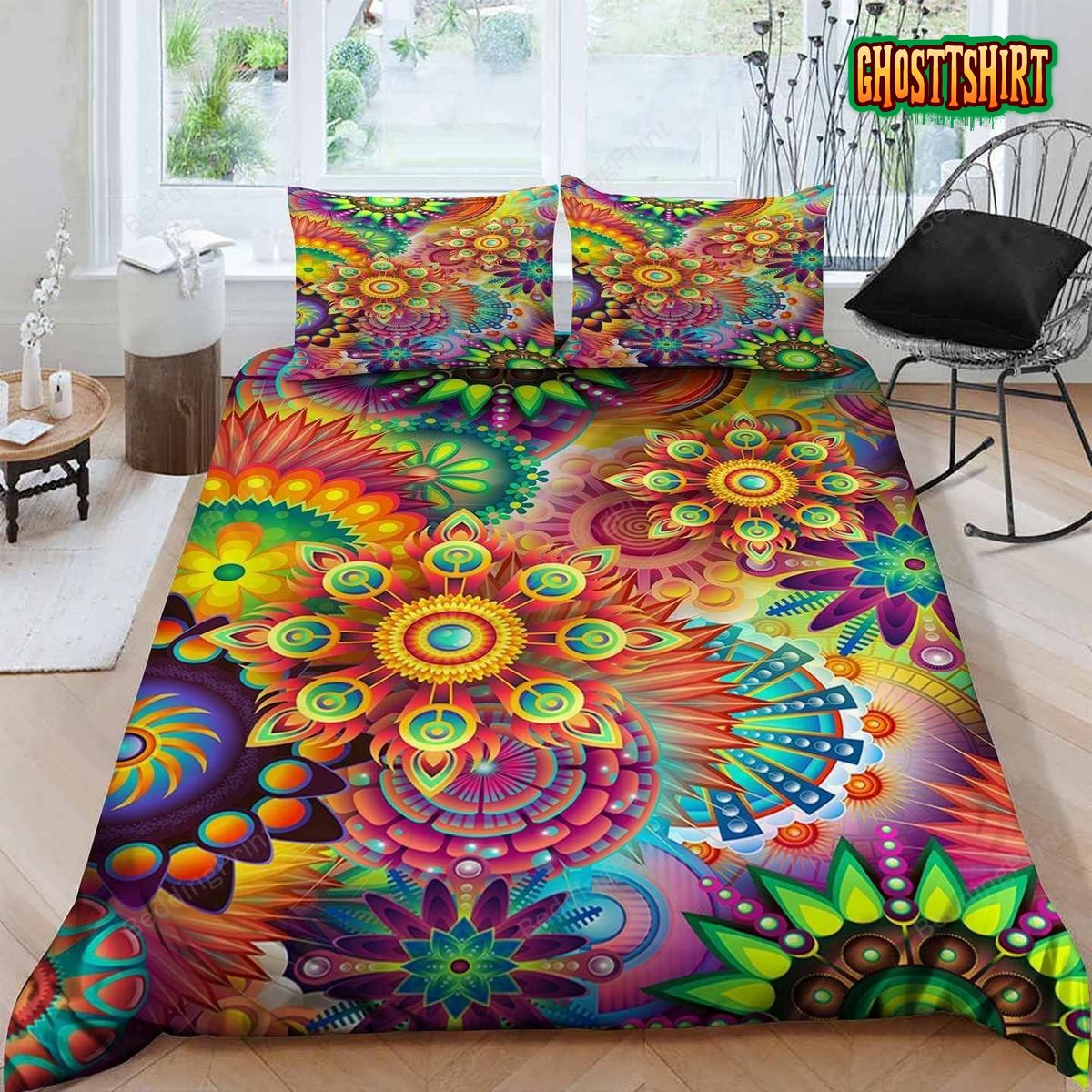 Colorful Bed Sheets Duvet Cover Bedding Set