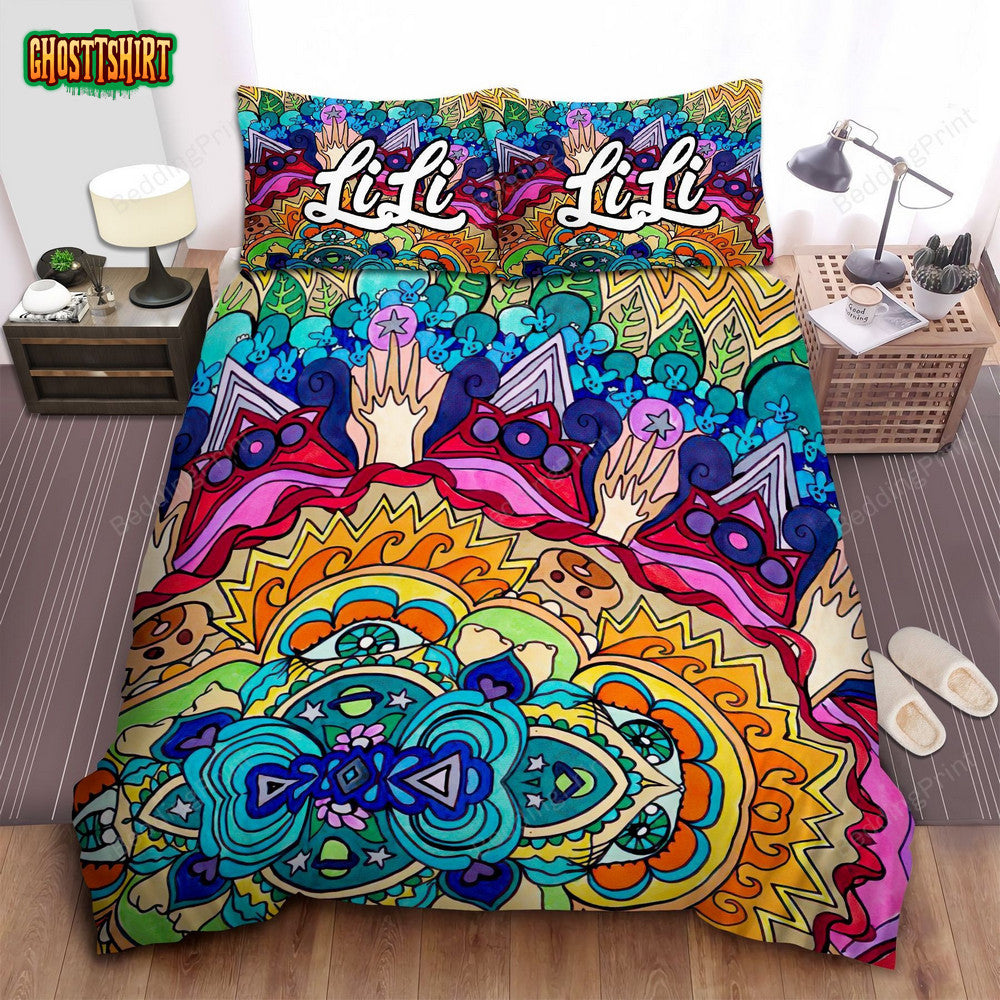 Colorful Mandala Bohemian Personalized Custom Duvet Cover Bedding Set