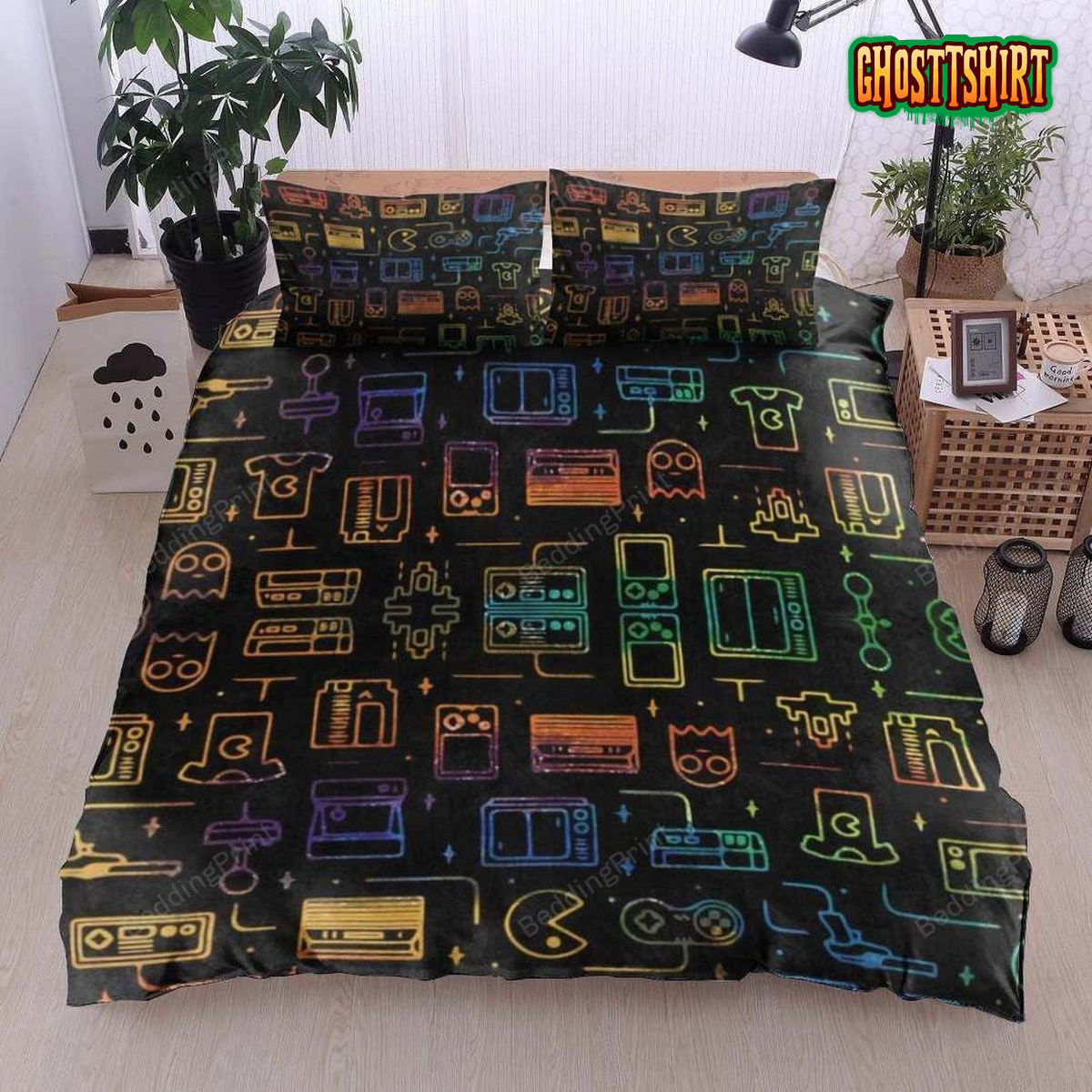 Colorful Tie Dye Bed Sheets Duvet Cover Bedding Set