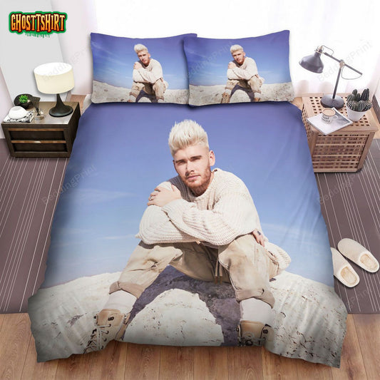 Colton Dixon Sky Background Bed Sheets Duvet Cover Bedding Set