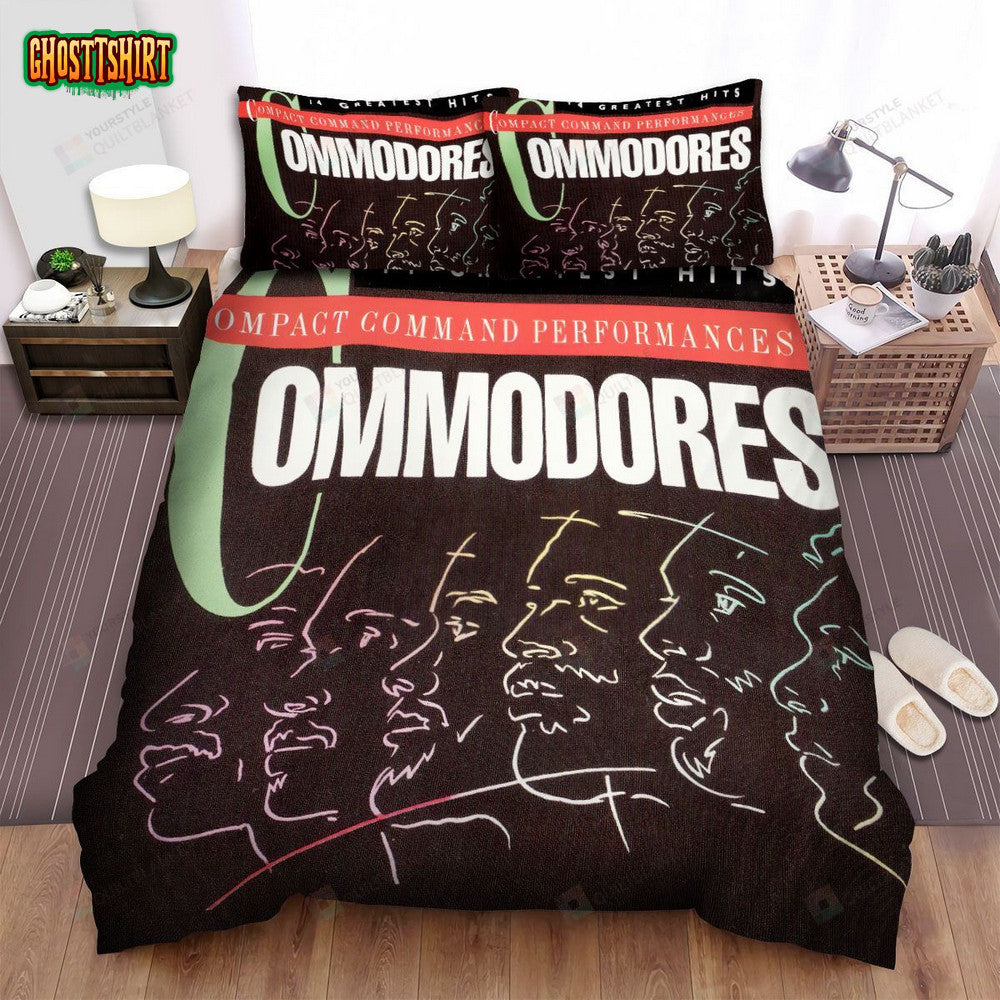 Commodores Cover Album Photo Bed Sheets Spread Comforter Duvet Cover Bedding Set