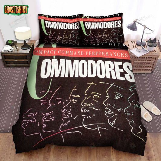 Commodores Cover Album Photo Bed Sheets Spread Comforter Duvet Cover Bedding Set