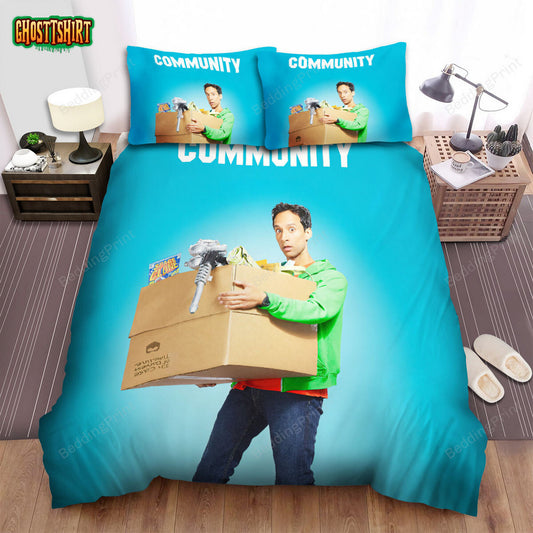 Community (2009–2015) Poster Movie Poster Bed Sheets Duvet Cover Bedding Set Ver 1