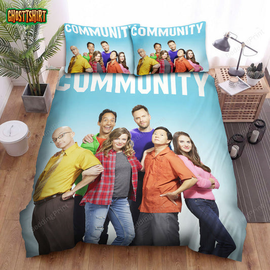 Community (2009–2015) Stan Exclusives Movie Poster Bed Sheets Duvet Cover Bedding Set