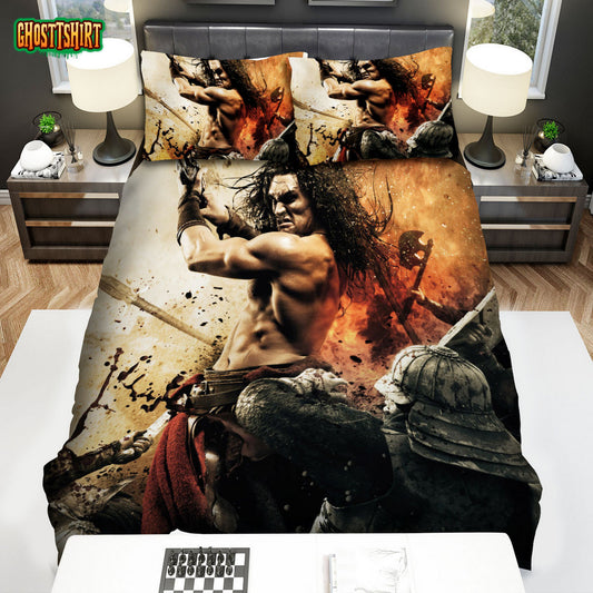 Conan The Barbarian (2011) Movie Fanart Bed Sheets Spread Comforter Duvet Cover Bedding Set