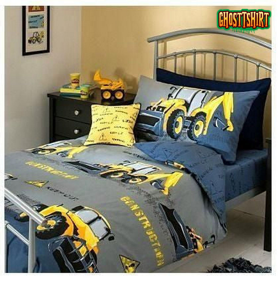 Construction Truck 1 Bedding Set