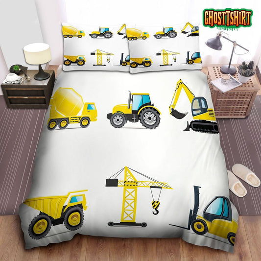 Construction Truck Bedding Set