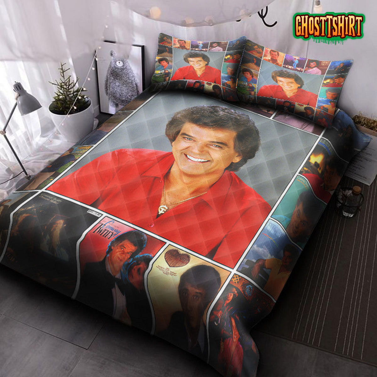 Conway Twitty Quilt Bedding Set