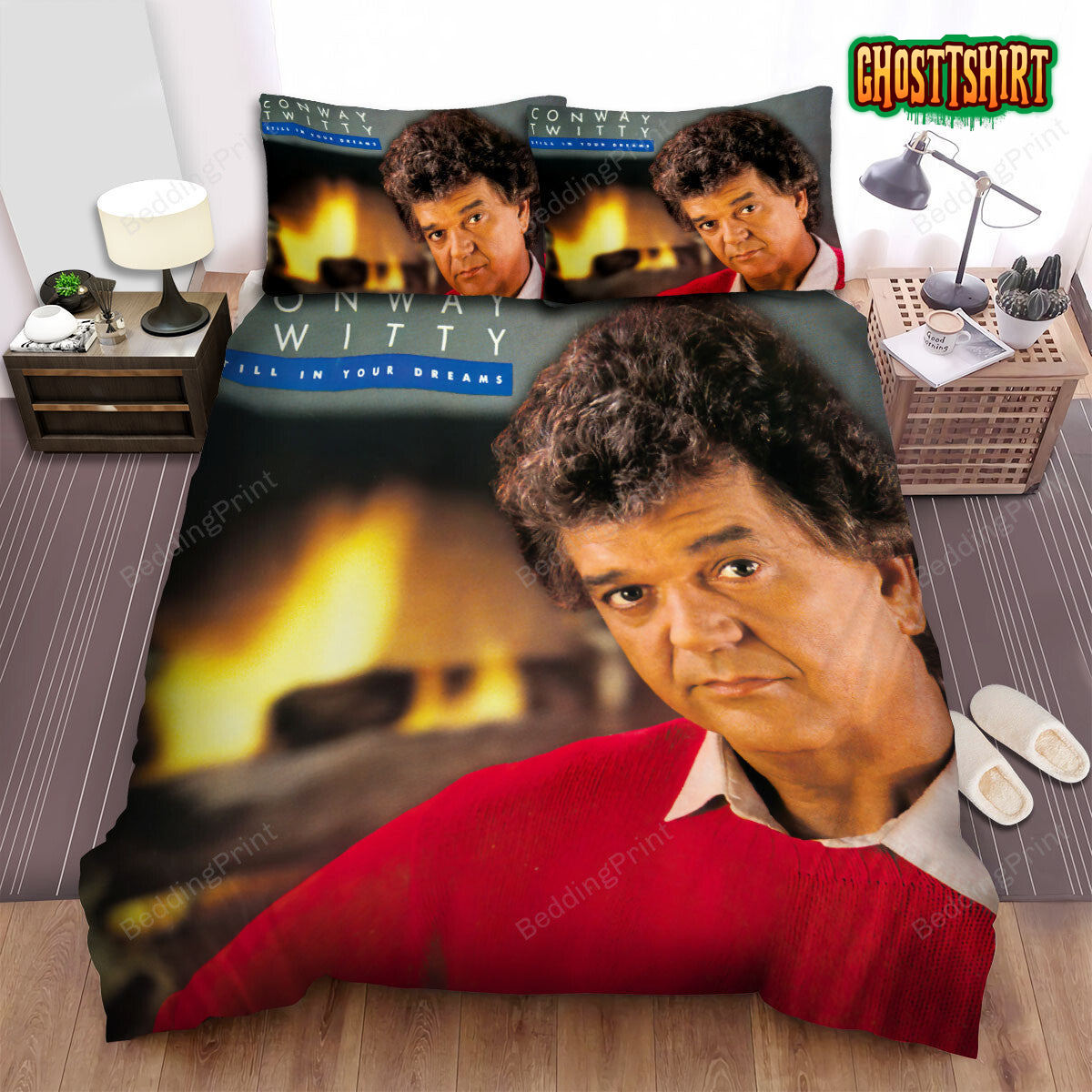 Conway Twitty Still In Your Dreams Bed Sheets Duvet Cover Bedding Set