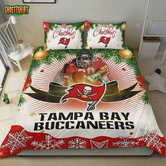 Cool Gift Store Xmas Tampa Bay Buccaneers Bedding Set